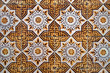 Traditional Portuguese glazed tiles Traditional Portuguese glazed tiles