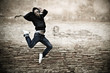 Young adult dancing