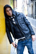 Young man in the city