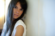 Depressed woman