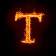 fire alphabets, T