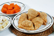 samosas and sweets