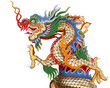 Dragon isolated