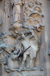 Sculpture in the exterior of the cathedral
