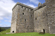 Side view of Hermitage castle