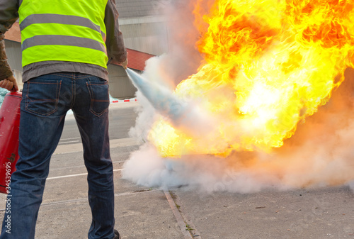 Photo: fire exercise fire exercise