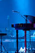 Piano on stage