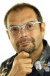 Foto: Mann mit Brille Mann mit Brille