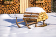 Foto: winter hut christmas winter hut christmas