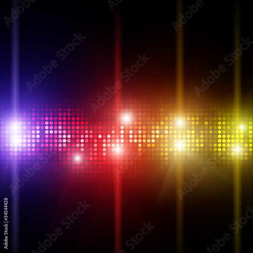 Illustration: Club-Lichter-Hintergrund Club-Lichter-Hintergrund