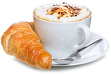 coffee and croissant