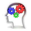Intelligence and brain function concept