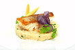 gebratenes zanderfilet,risotto,maiskölbchen,
