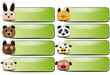 animal face banner