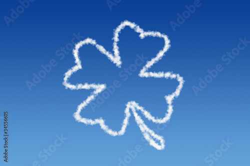 Photo: Wolken Kleeblatt Wolken Kleeblatt