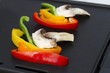 Jolis légumes sur plancha