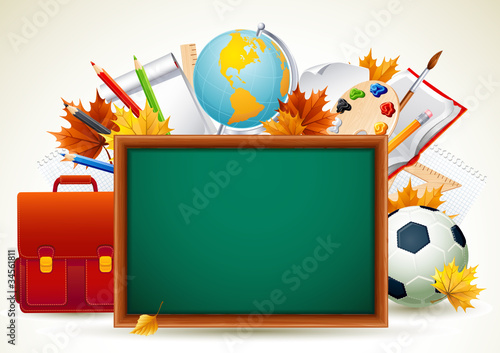 Vector: Back to school Back to school
