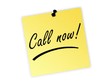 call now post it