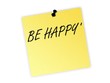 be happy post it