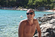 Latin guy on the cliff
