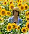 Princess MAIKO Benicio in Sunflower field / Innocent