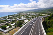 Côte ouest de la Réunion, ville de St-Paul.