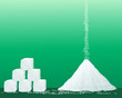 sugar granules