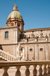 statue of fountain Pretoria in Palermo