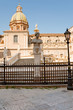 Piazza Pretoria and statues of fountain Pretoria in Palermo