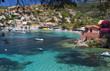 Traditional fishing village of Assos at Kefalonia in Greece