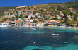 Traditional fishing village of Assos at Kefalonia in Greece