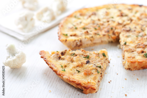 Photo: Сauliflower tart Сauliflower tart