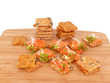 Knäckebrödlis mit Räucherlachs