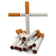 Foto: Zigarettenkreuz 1 Zigarettenkreuz 1