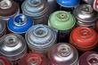 Sprühdosen in vielen Farben