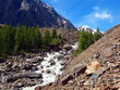 River heads Aktru, mountain Altai