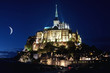 Mont Saint Michel de nuit