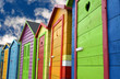 Cabines de Plage Muticolores Cabines de Plage Muticolores