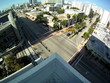 Time-lapse of the city from a Birdseye view
