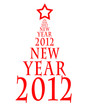 symbol 2012 Christmas tree