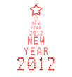 symbol 2012 Christmas tree