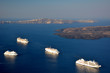 Kreuzfahrtschiffe in Fira - Santorin - Griechenland