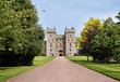 East Terrace of Windsor Castle in England