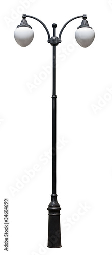 Photo: Decorative street lamp-post Decorative street lamp-post