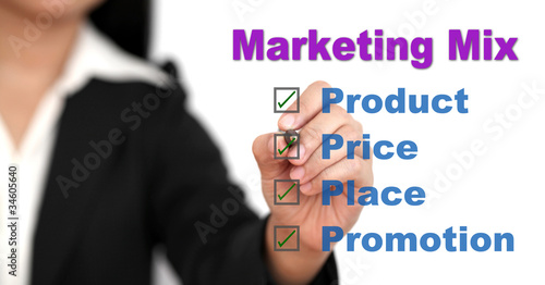 Photo: marketing mix marketing mix