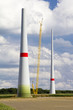 Foto: Bau einer Windkraftanlage Bau einer Windkraftanlage