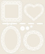 Lace frames Lace frames