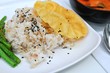 Red rice set meal