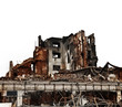 demolished building