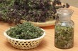 Medicinal herbs yarrow,  thyme